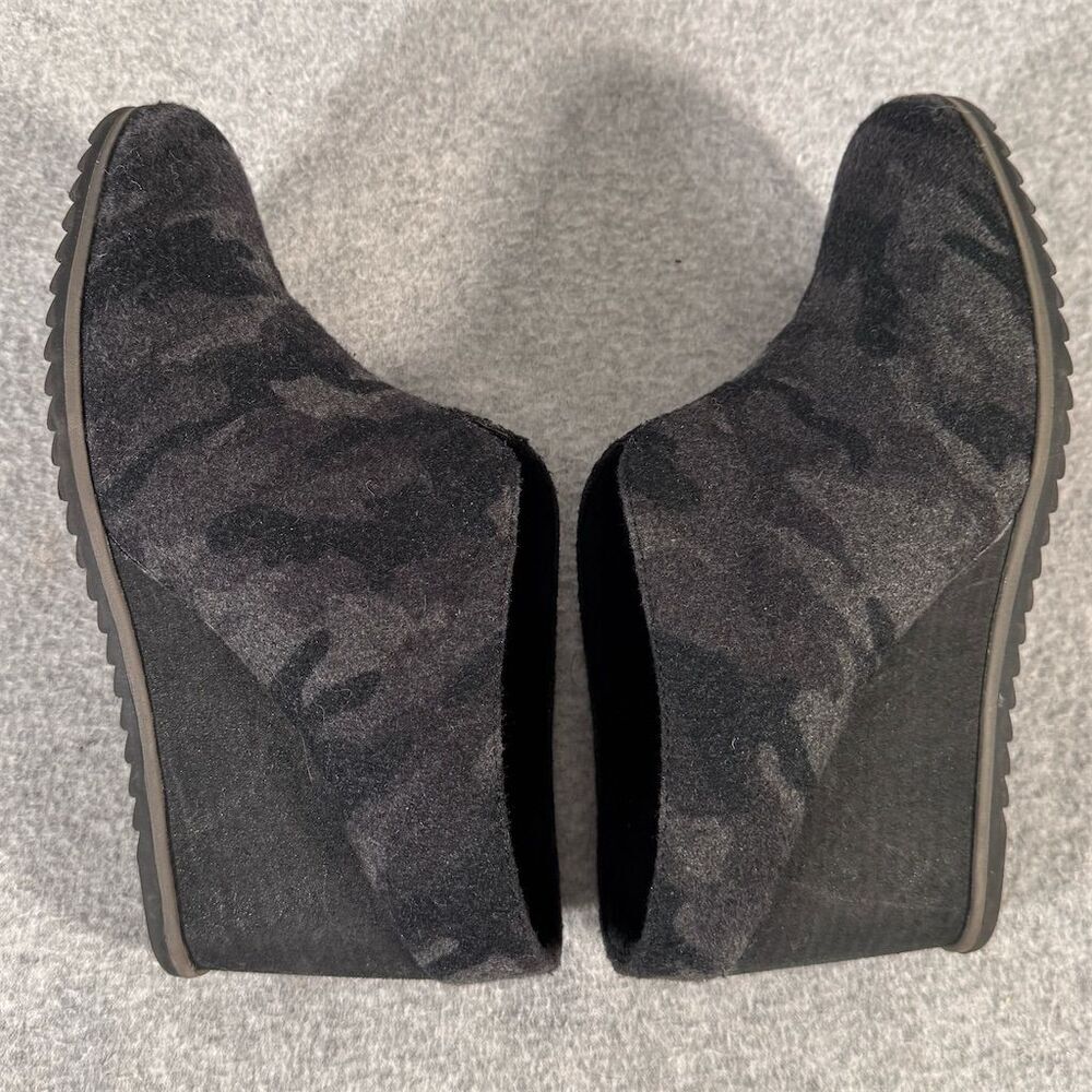 Soul Naturalizer Women's Haley-Mule Gray Camo Wedge Mules Size 9M - Picture 8 of 11